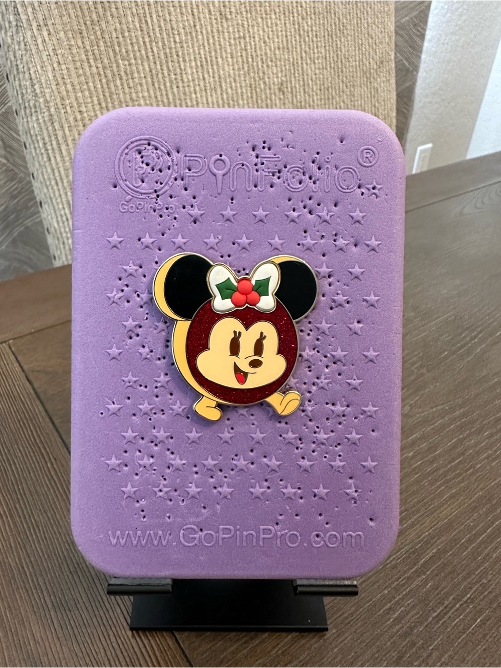 Disney Parks Pin 2024 Holiday Munchling Minnie Mouse - LE 5000 Pin